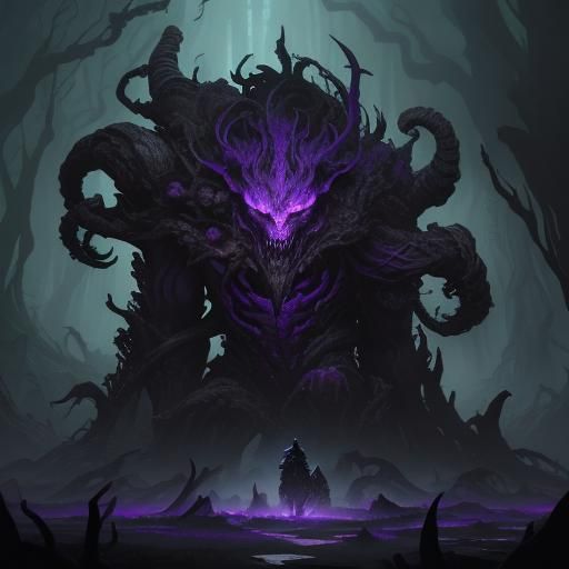 Gnarled Bugbear in Dark Fantasy Concept Art