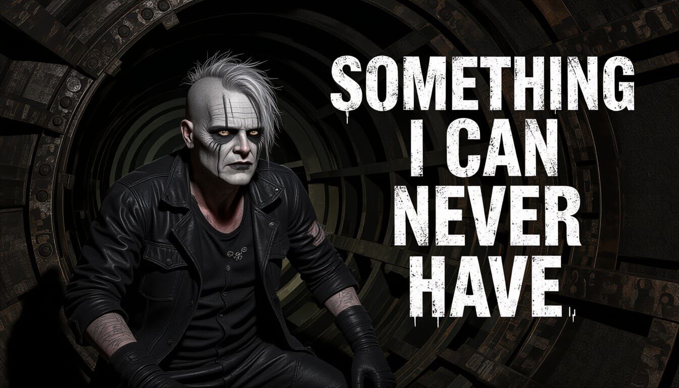 Distressed Miner in Dark Mine, Gritty Digital Art