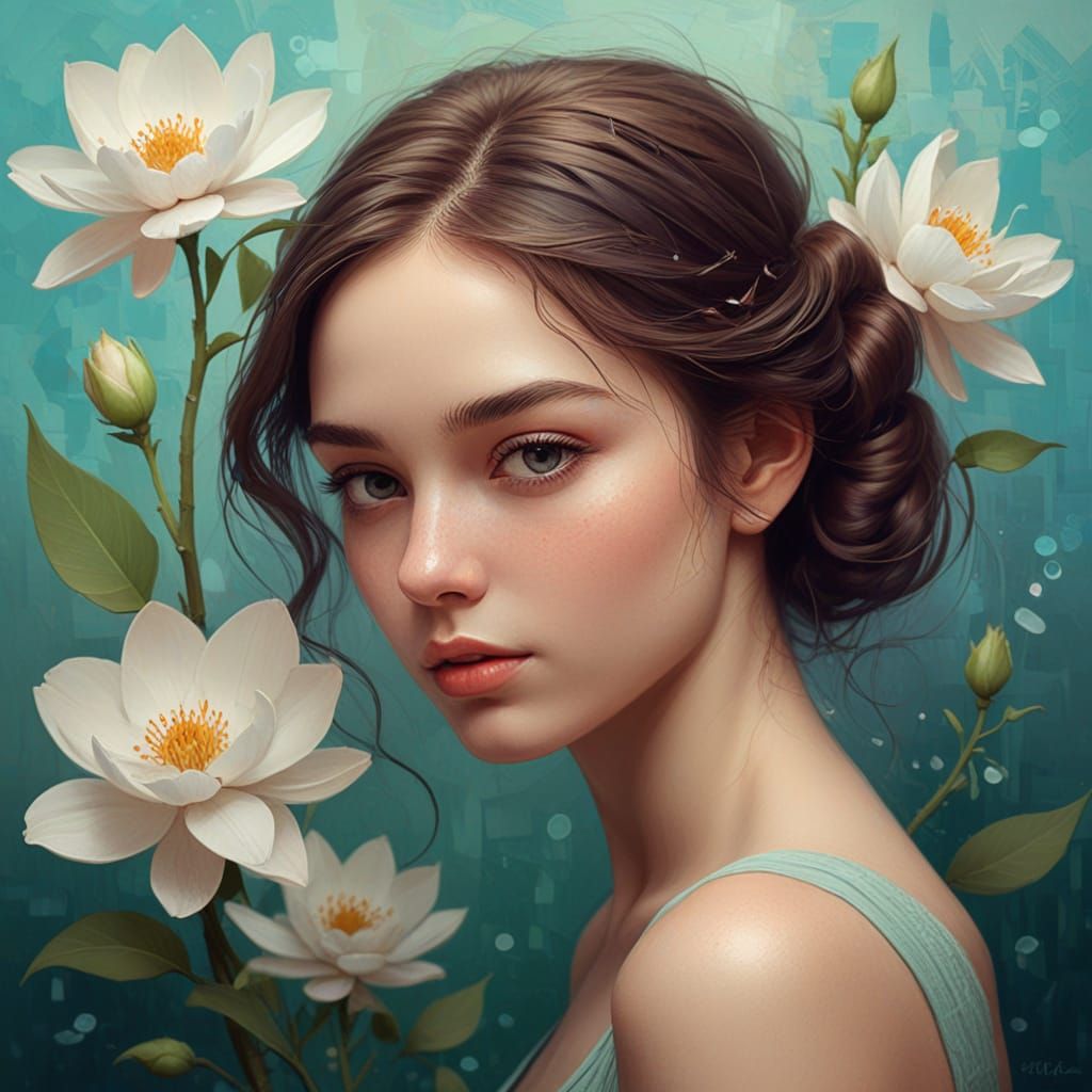 Impressionist Brushstrokes Dance Across Canvas in Digital Ar...