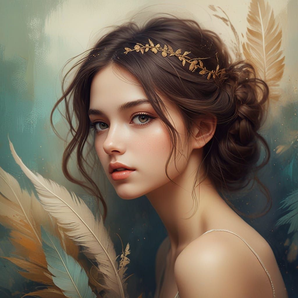 Vibrant Impressionist Brushstrokes in Whimsical Digital Art