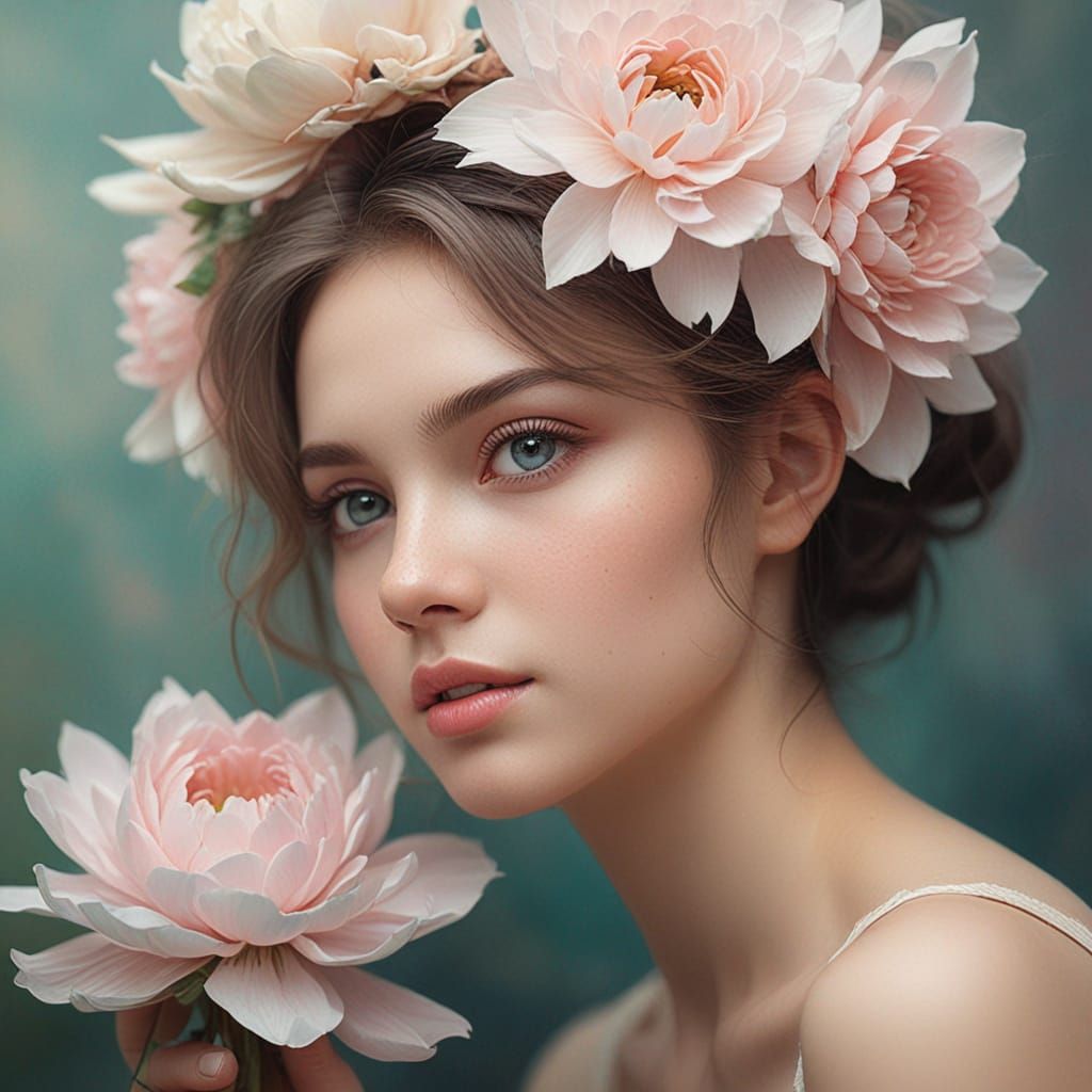 Vibrant Impressionist Brushstrokes in Whimsical Loish Style