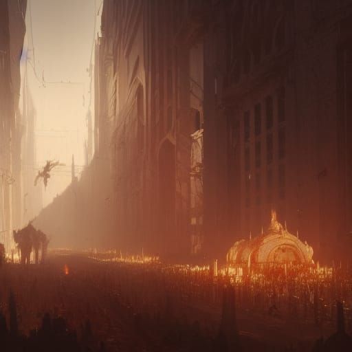 Extravagant Feast: Concept Art in Unreal Engine 5