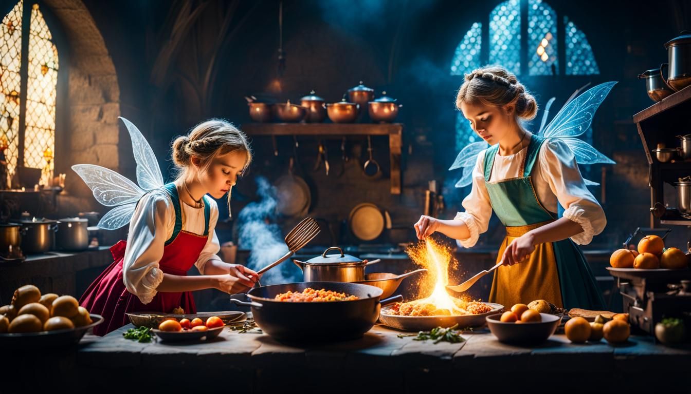 Fairies Cooking