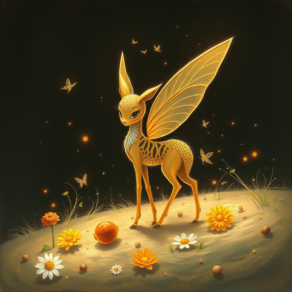 Simple AI Image of a Fairy