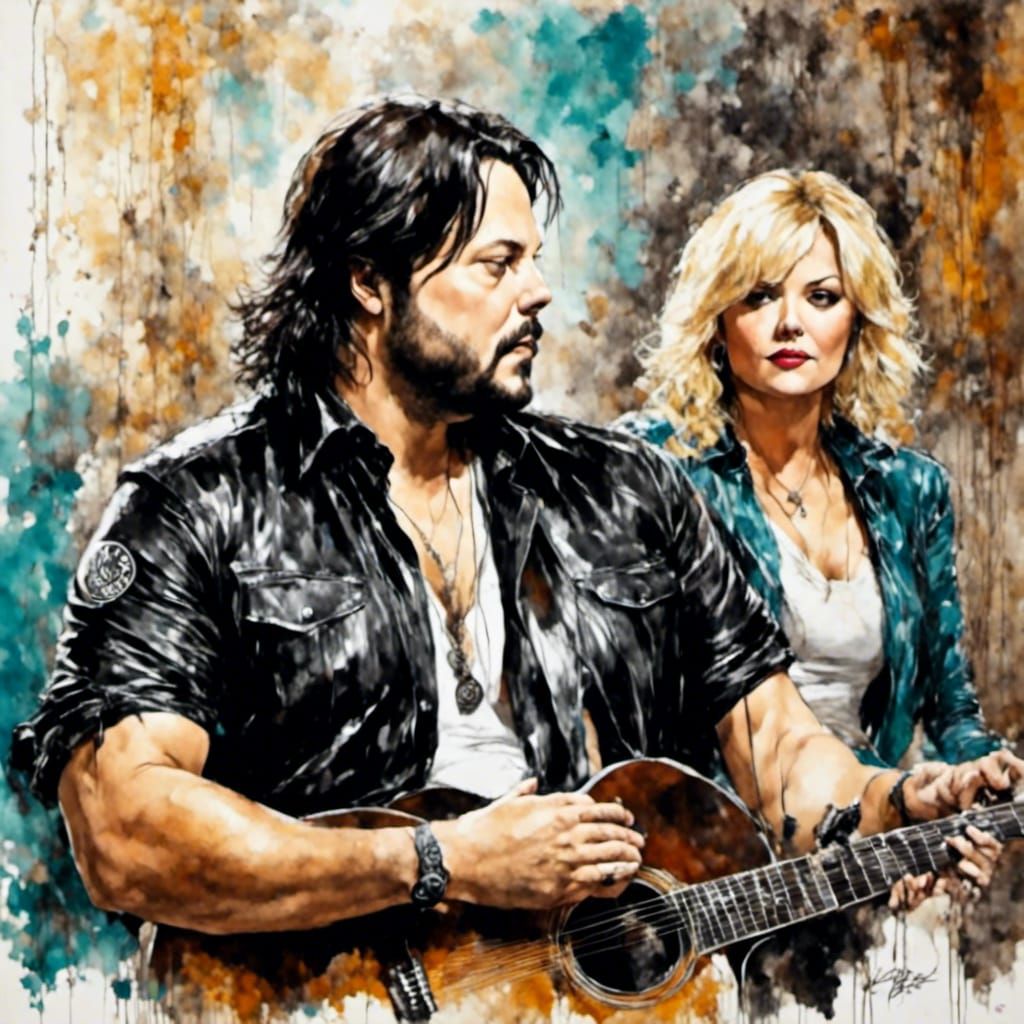 AI Person in Retro Rockabilly Style