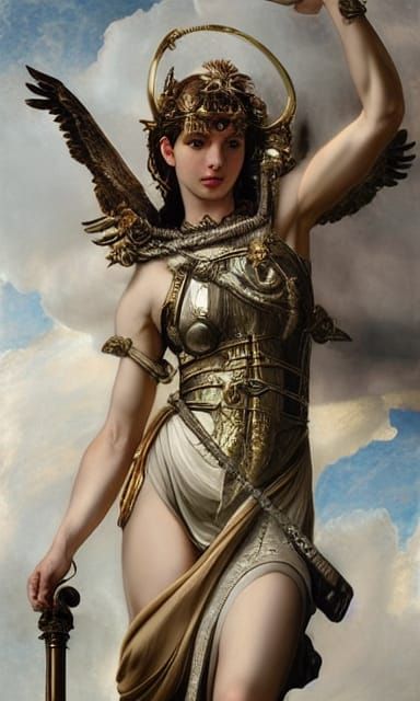 Athena No. 3 :: Cyberpunk Renaissance