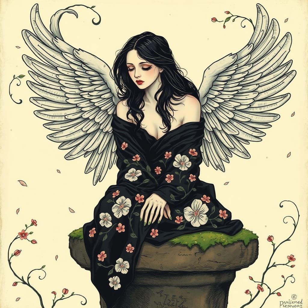 Angel of Wistful Beauty