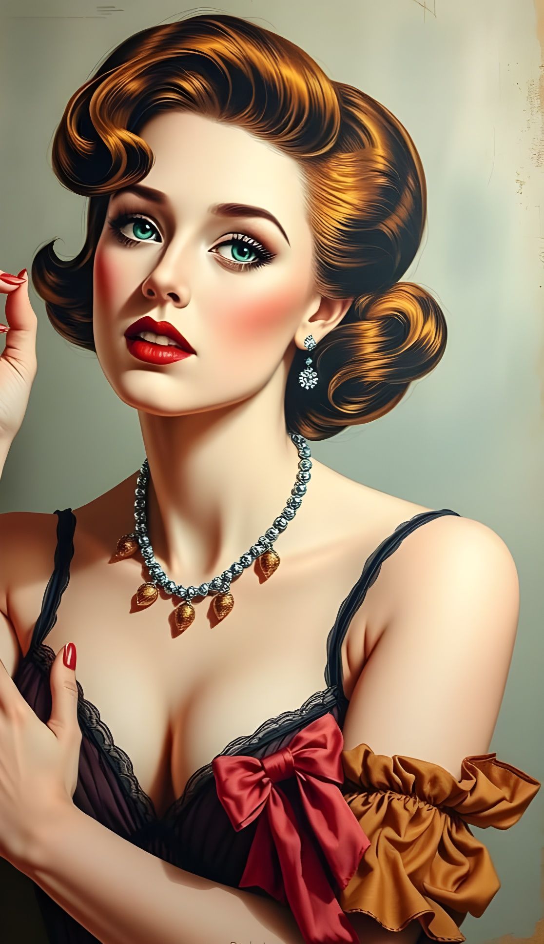 Edwardian Beauty in Pastel Hues