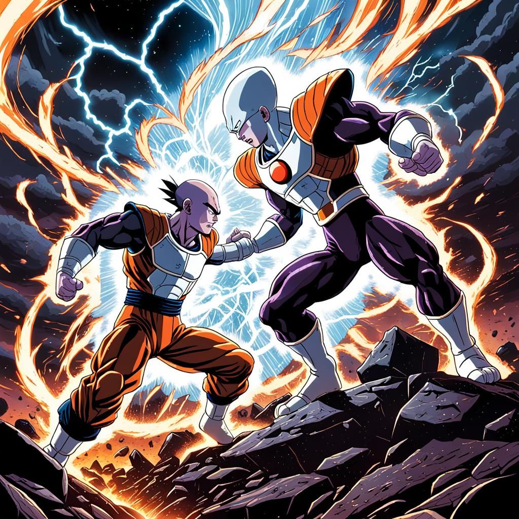 Frieza from 'Dragon Ball Z' vs Madara Uchiha from 'Naruto'
