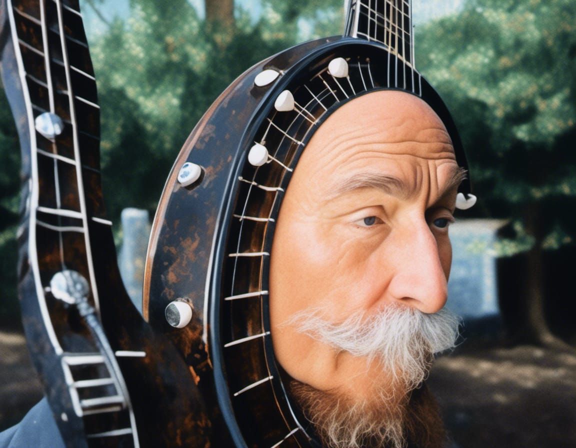 Banjo Player in Concert