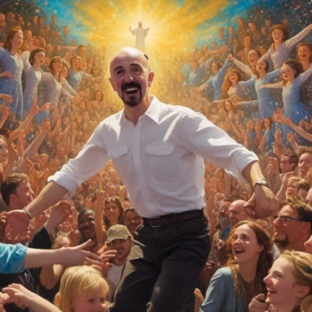 My reaction when I heard that SDXL1.0 is now available for everyone on NightCafe! 😊