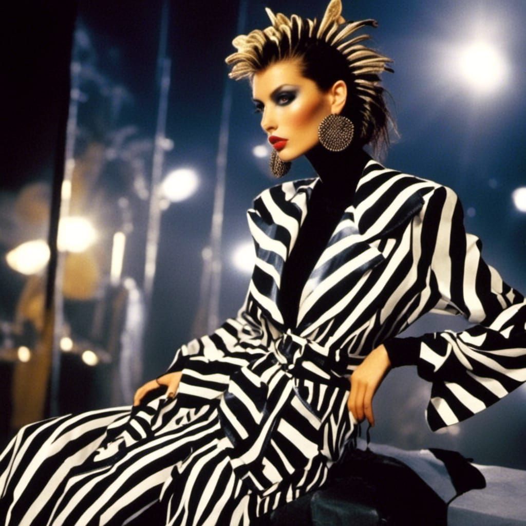 Zebra couture