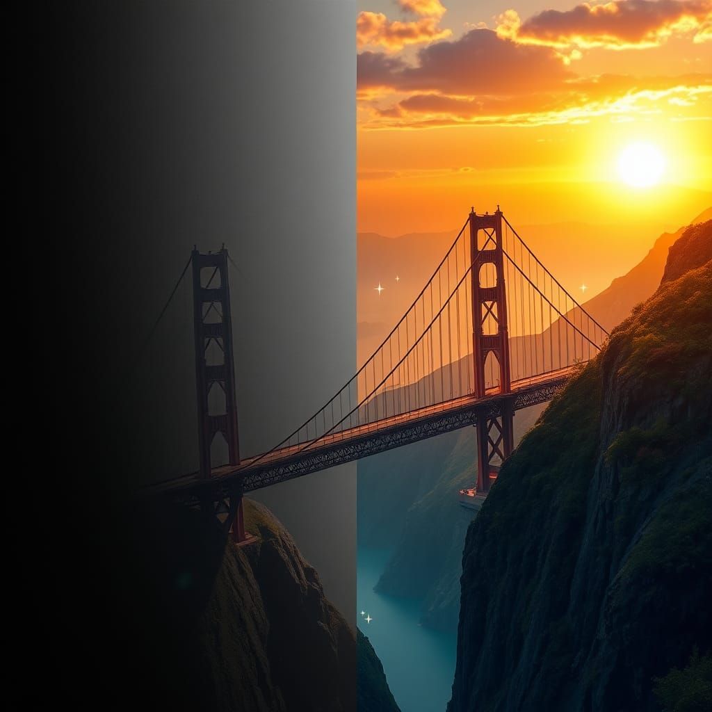 Motivational Book Cover: Bridge of Transformation