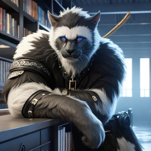 Simple Abstract: White and Black Contrast