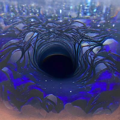 AI Image of a Bottomless Abyss