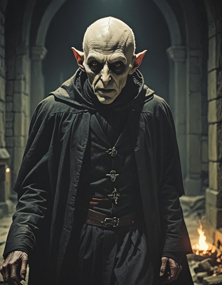 Gothic Nosferatu in Cinematic Style