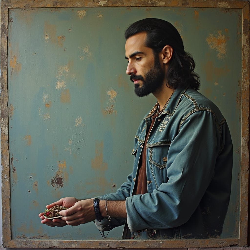 Classic Rose Painting in the Style of Bouguereau