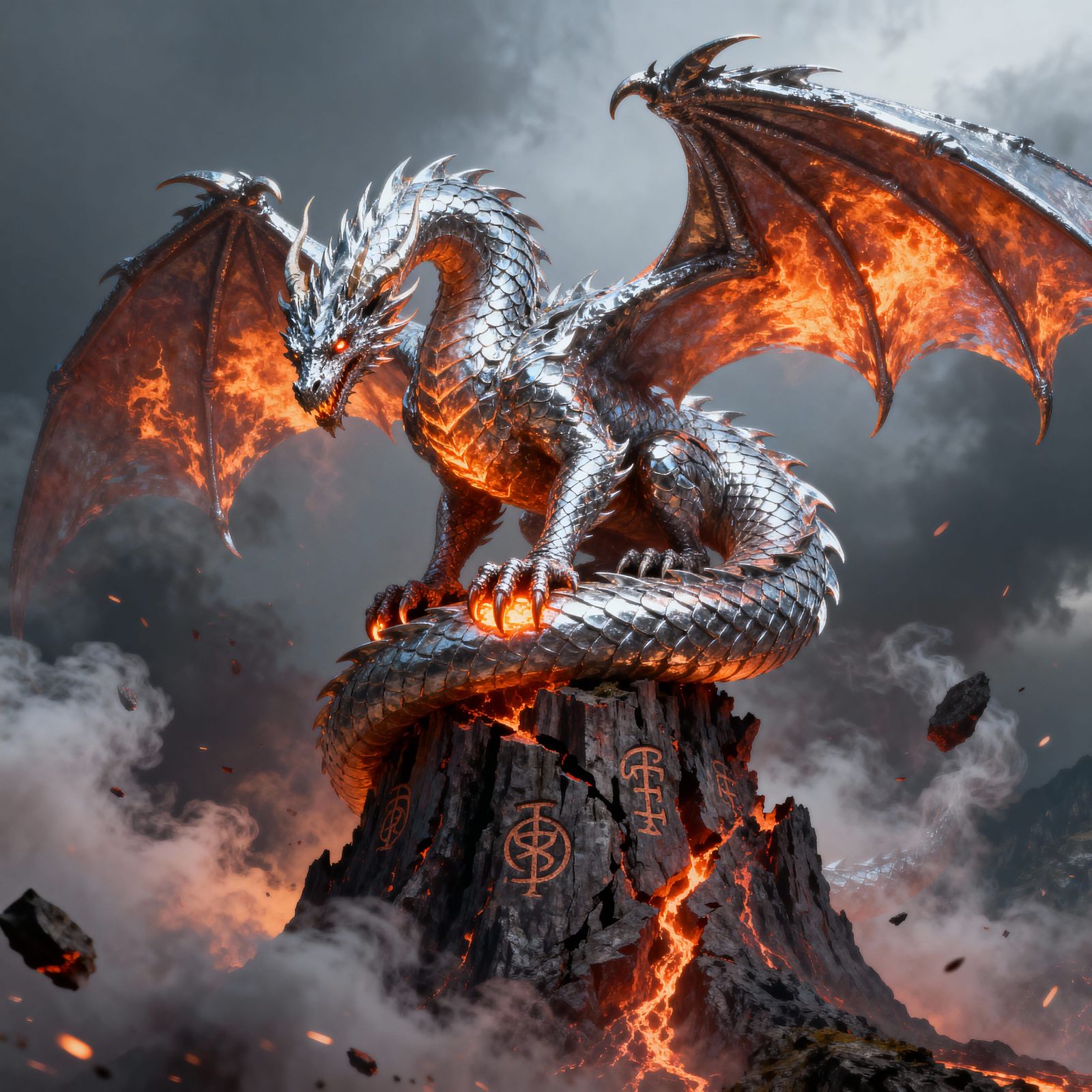 The Fearsome Flame Dragon