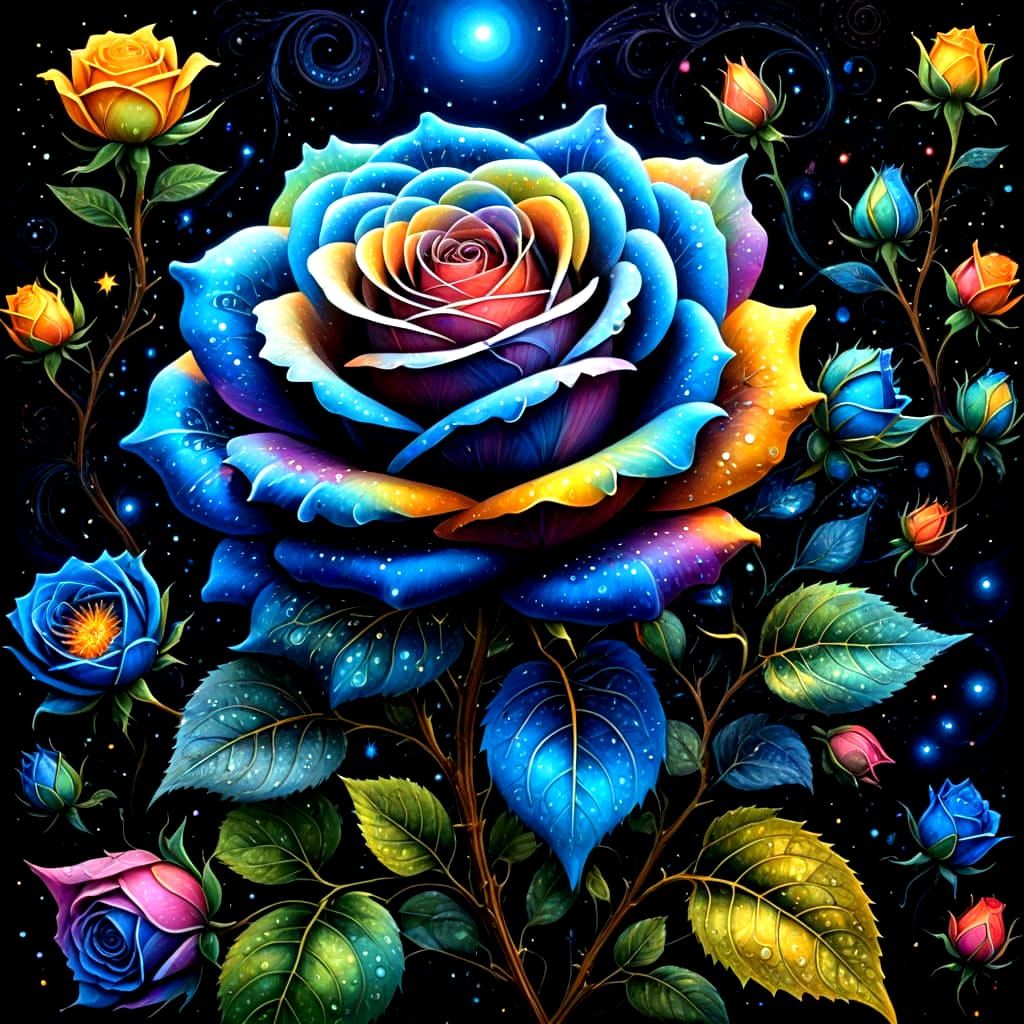 Die Rosenkönigin - Märchen von Ludwig Bechstein