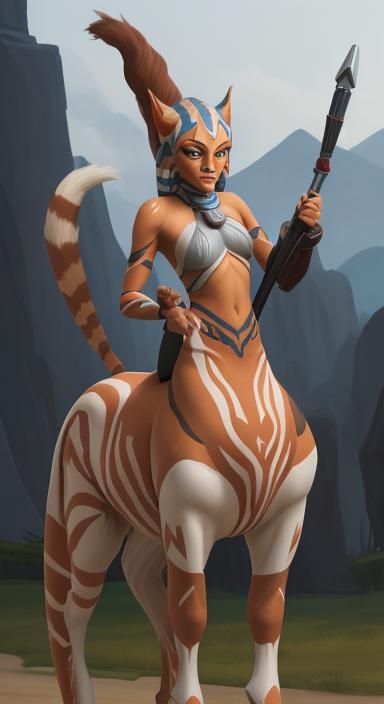 Ahsoka Reimagined as a Centaur