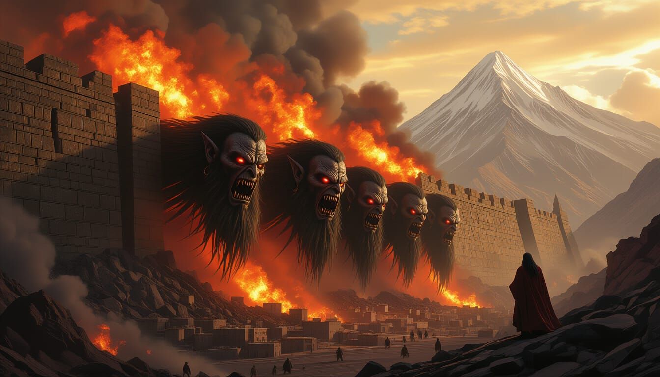 Demonic Yajooj Majooj Horde Breaks Through Iron Wall