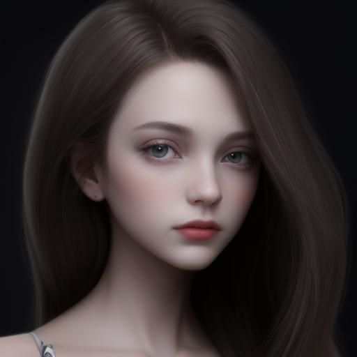 Ancient Face in Futuristic Cinematic Lighting