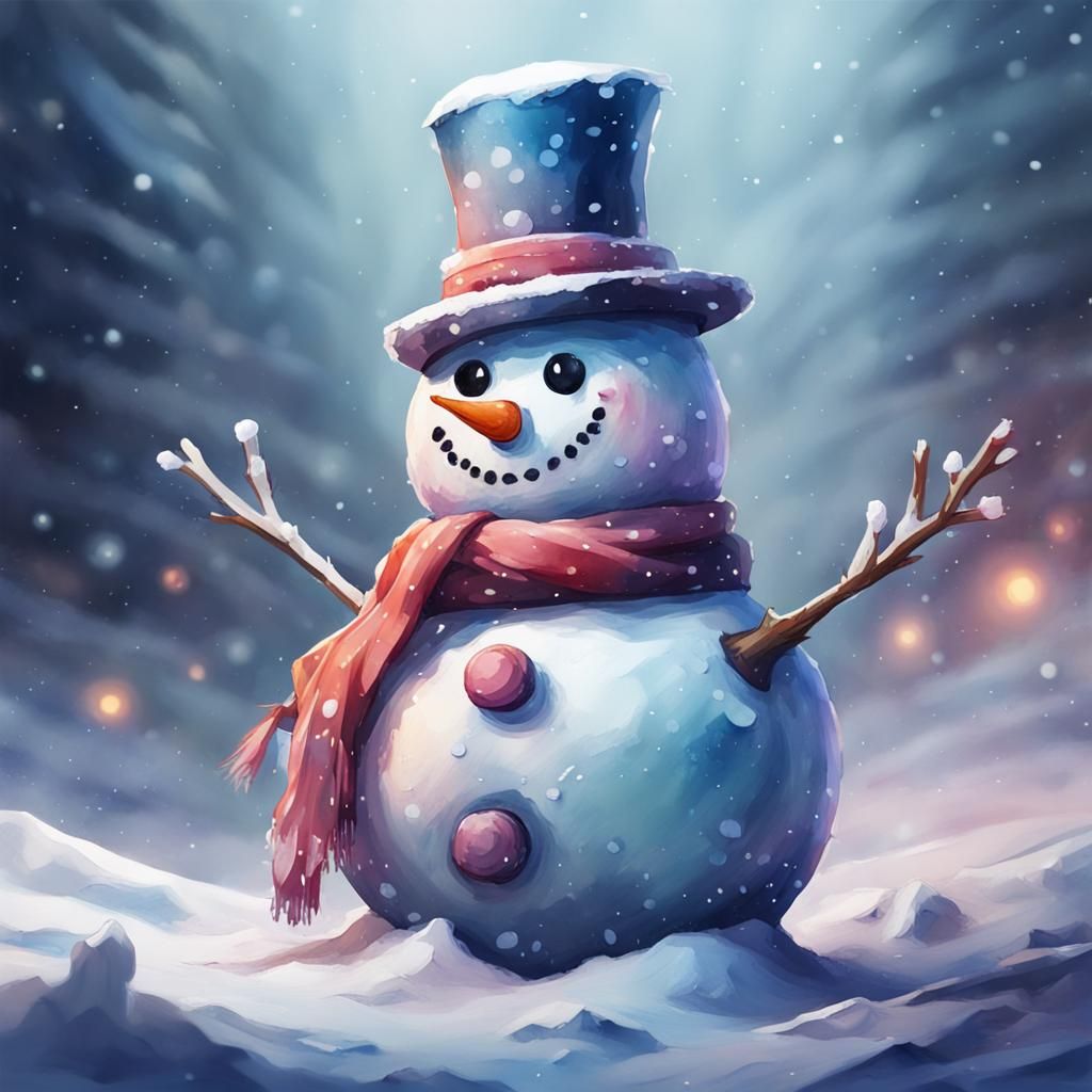 Happy Snowman