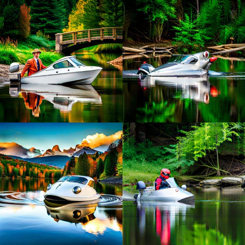 Amphibian Frog Car: A Whimsical Vehicle