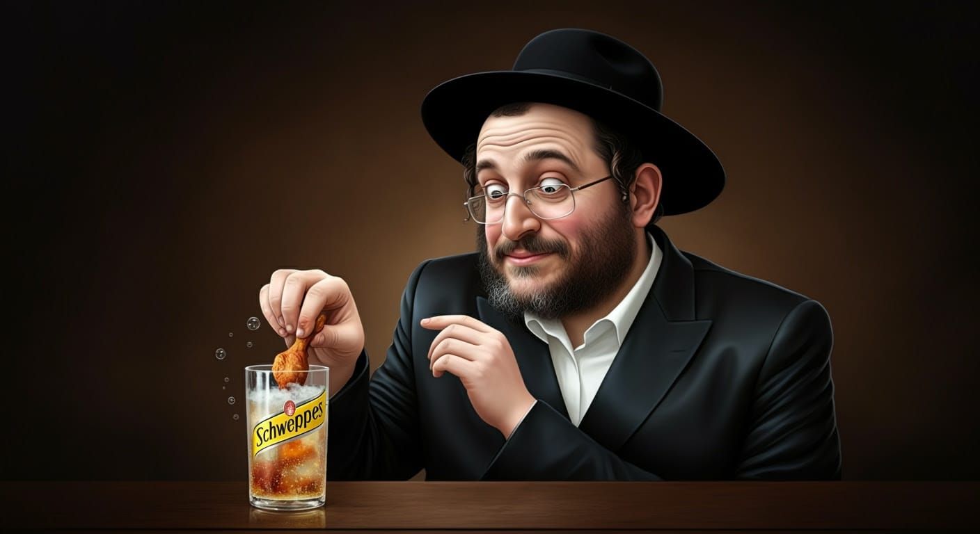 A Sneaky Wine Tasting Moment in Comic Style