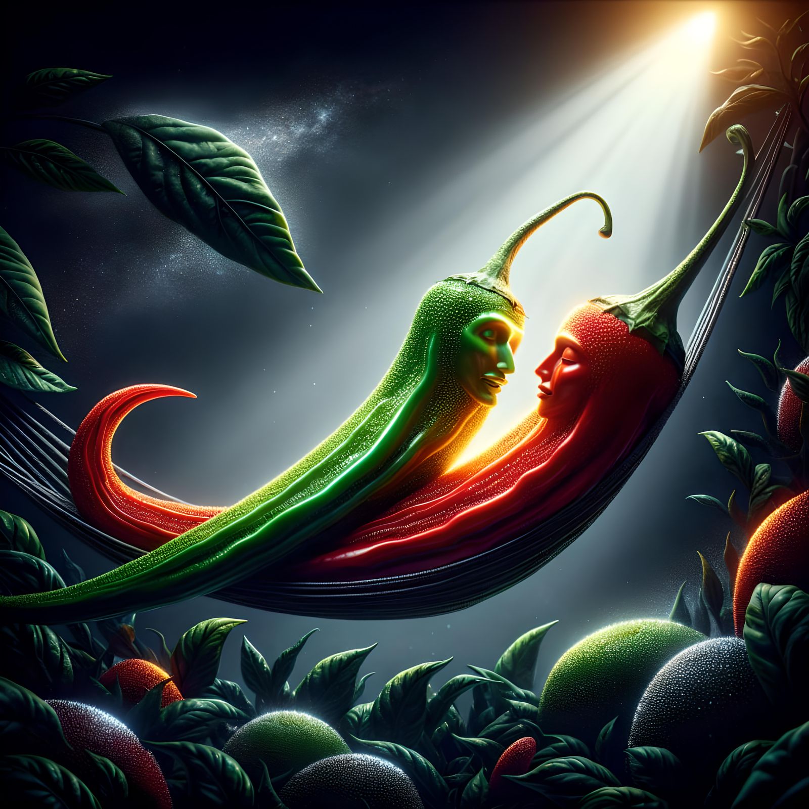 My sweet, Hot pepper.