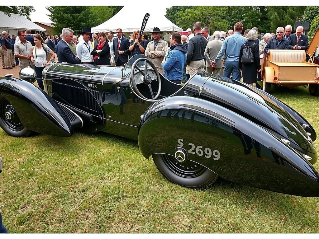 1930 Mercedes-Benz SSK 'Count Trossi' Park View