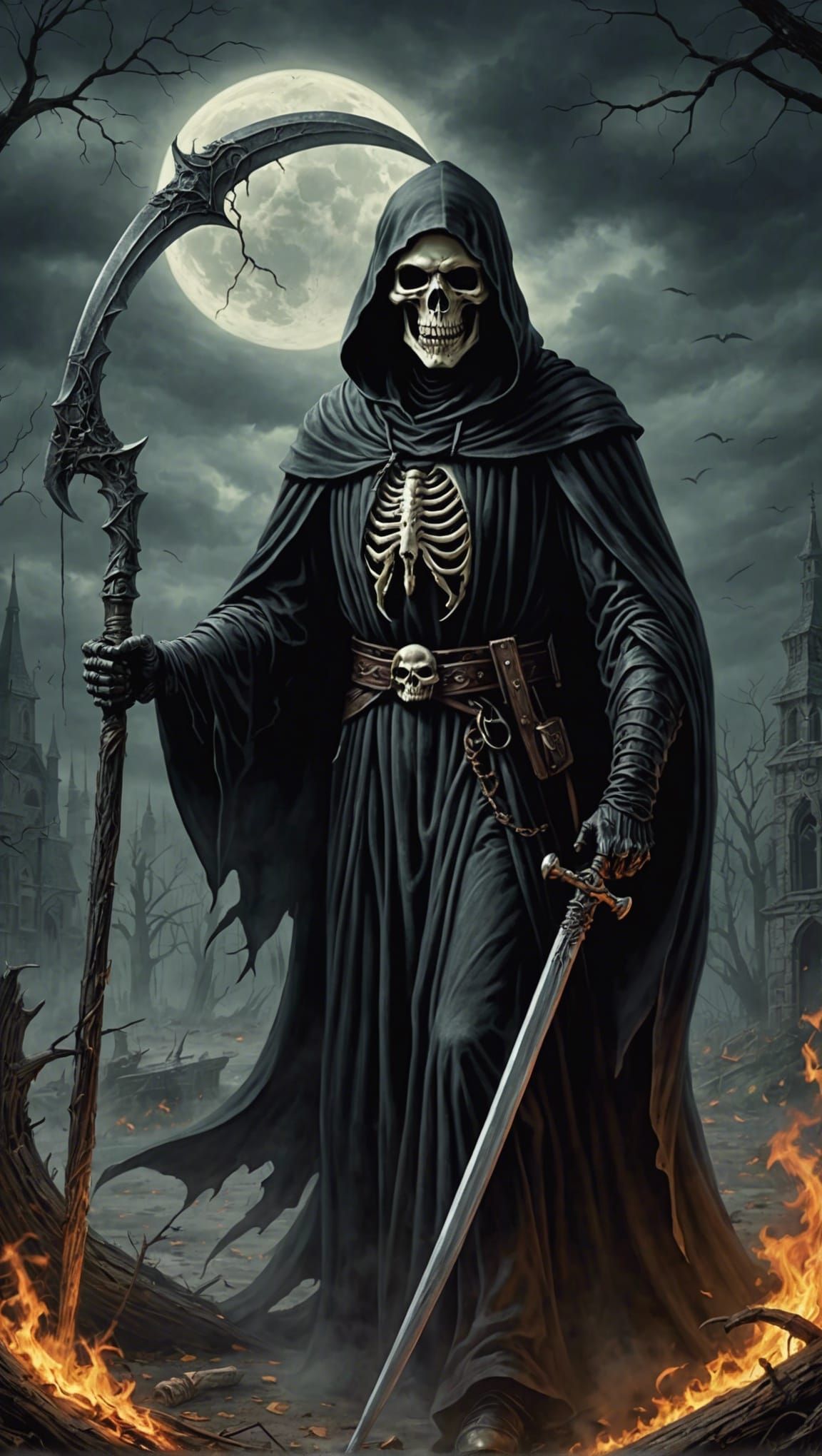The Grim Reaper: An Encounter with Death