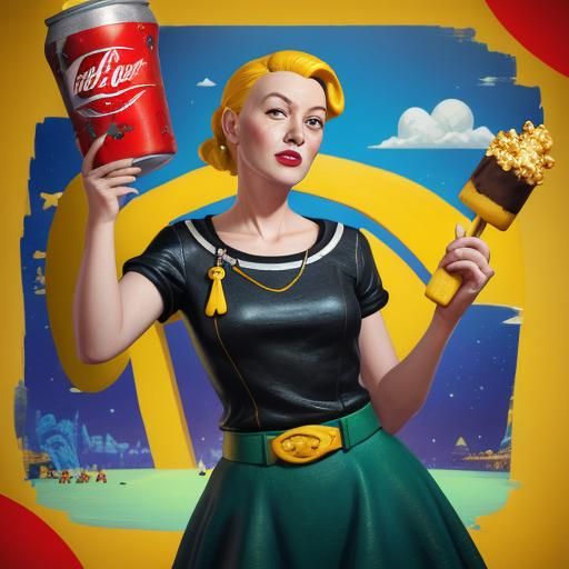 Surreal Banana Sculpture Inspired by Pop Art