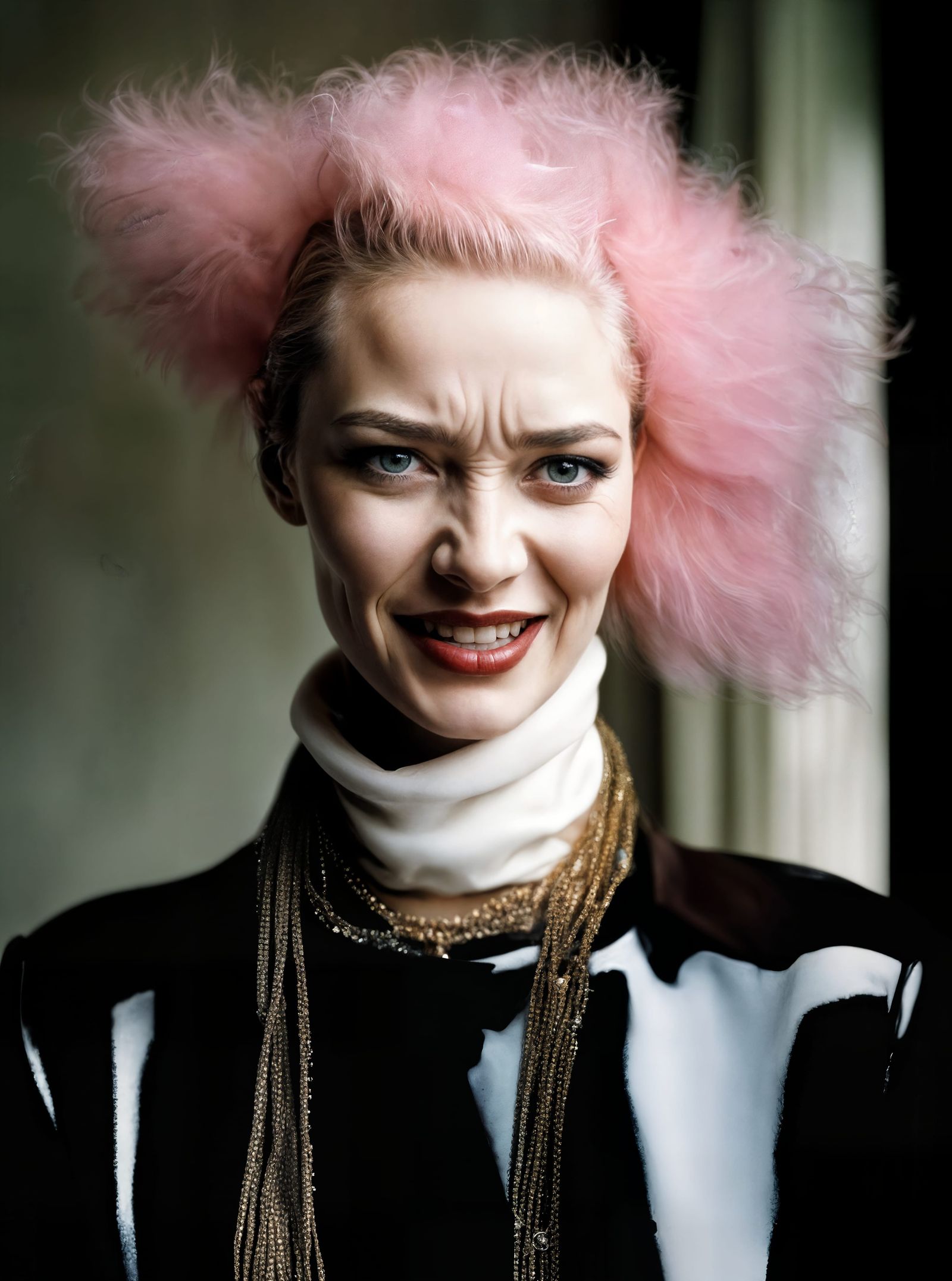 reacting to the mad orange king's illiterate screed...