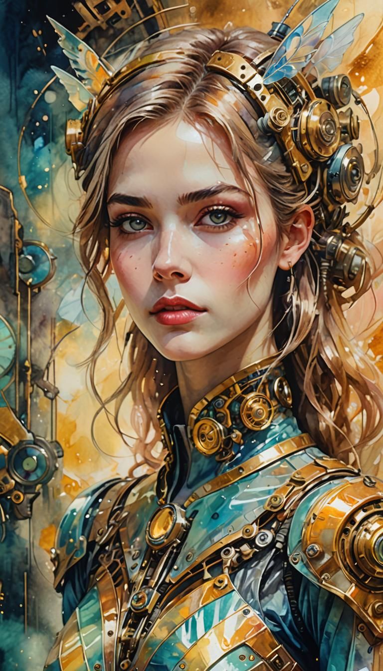 high quality, 8K Ultra HD, high detailed, Steampunk Time Voy...