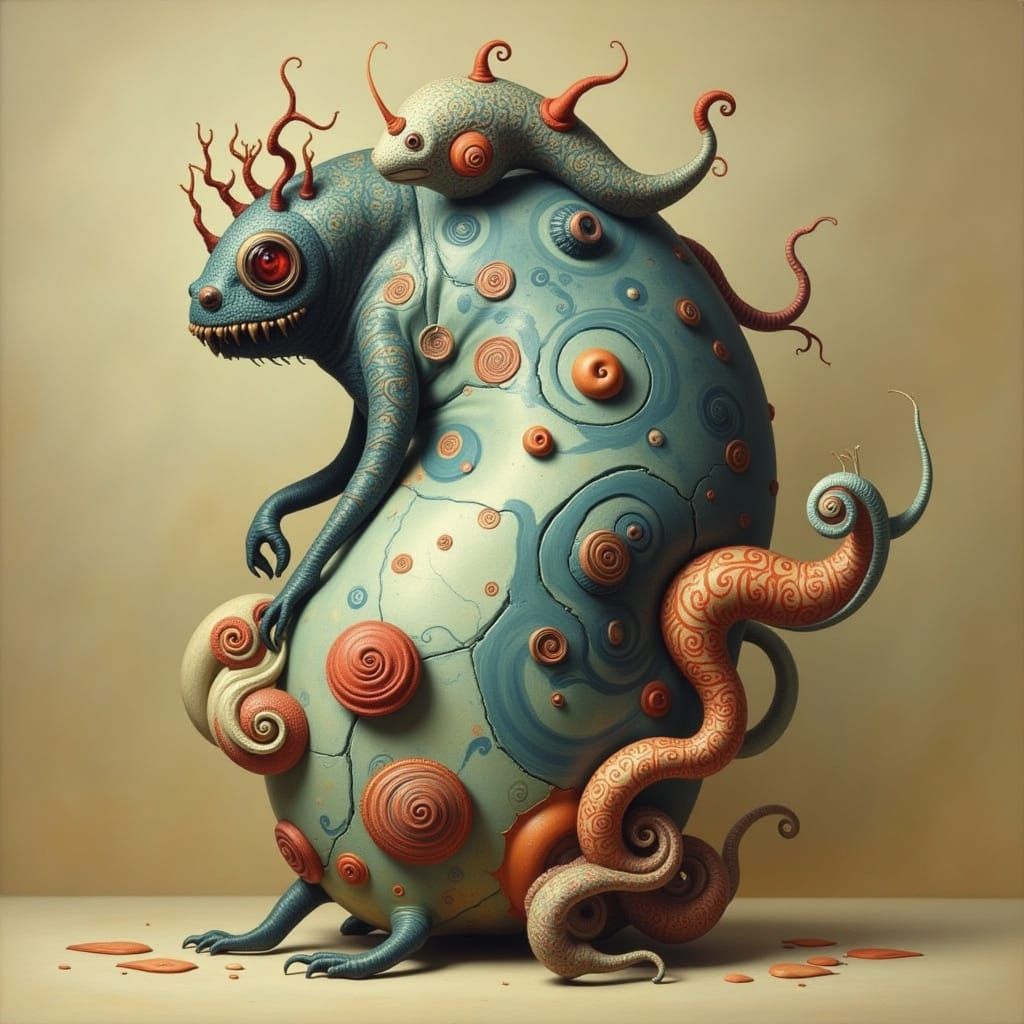 Delicate Monsters and Cicada Song Art