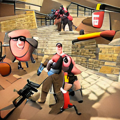 Team Fortress 2: Cartoony First-Person Shooter