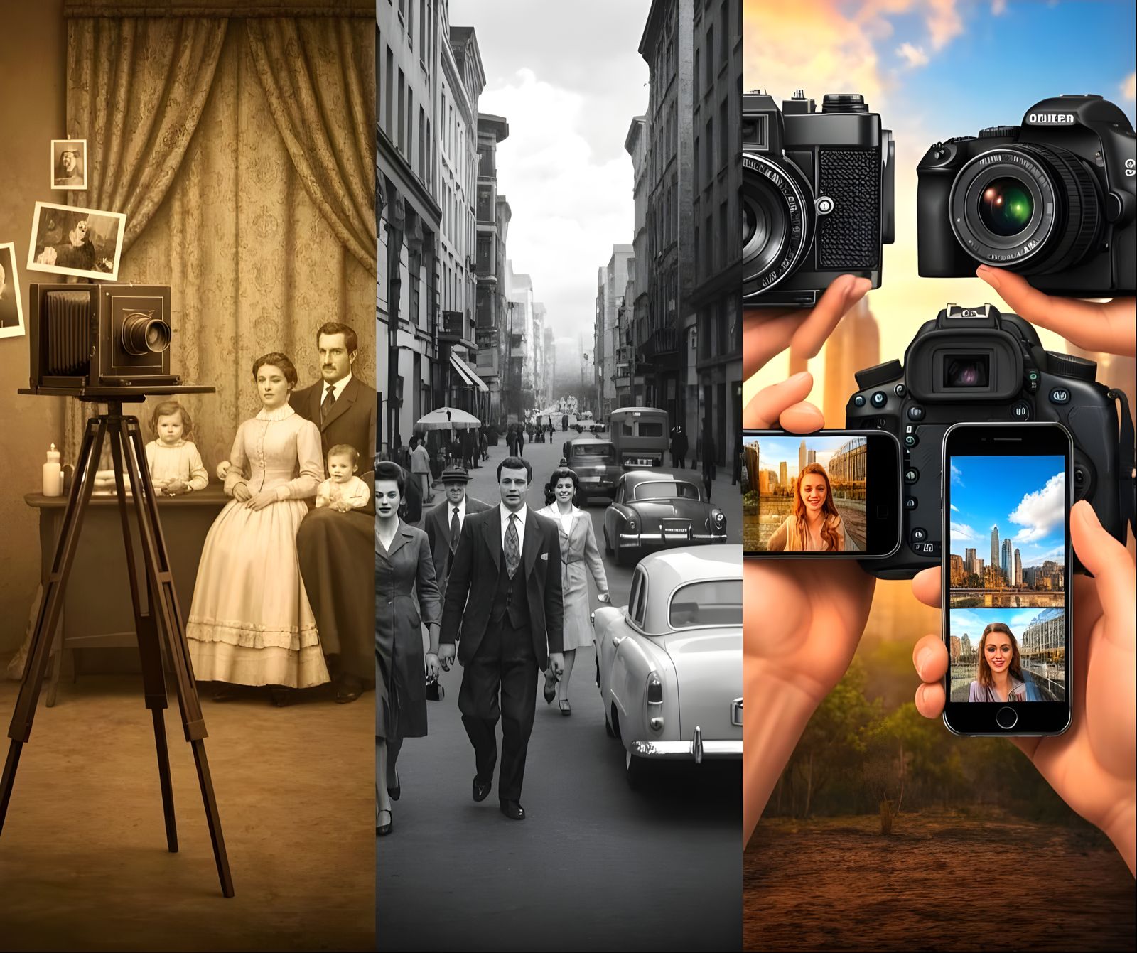 Photography Evolution: A Panoramic HDR Artwork