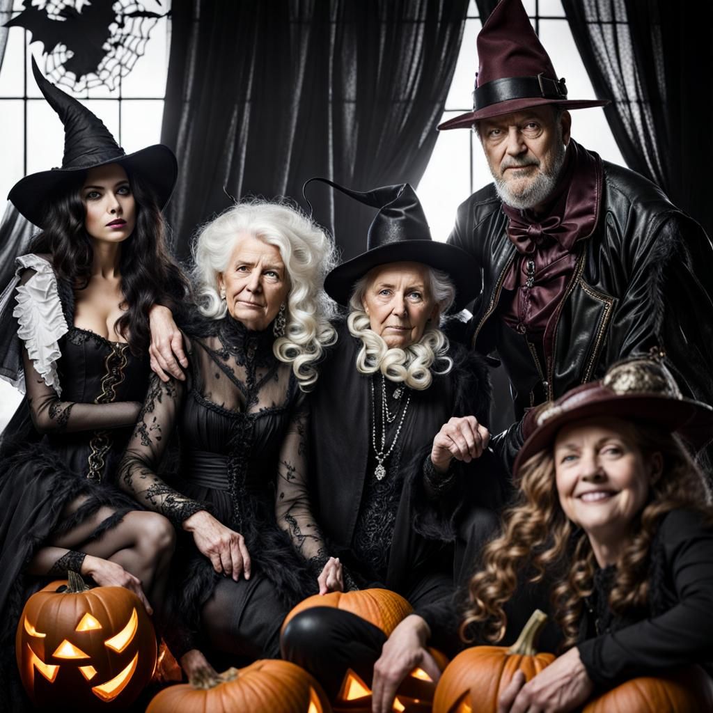 Surreal Alien Celebration in Restaurant, Professional Photog...