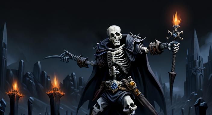 Necropolis Underworld Skeleton Rogue Spellweaver