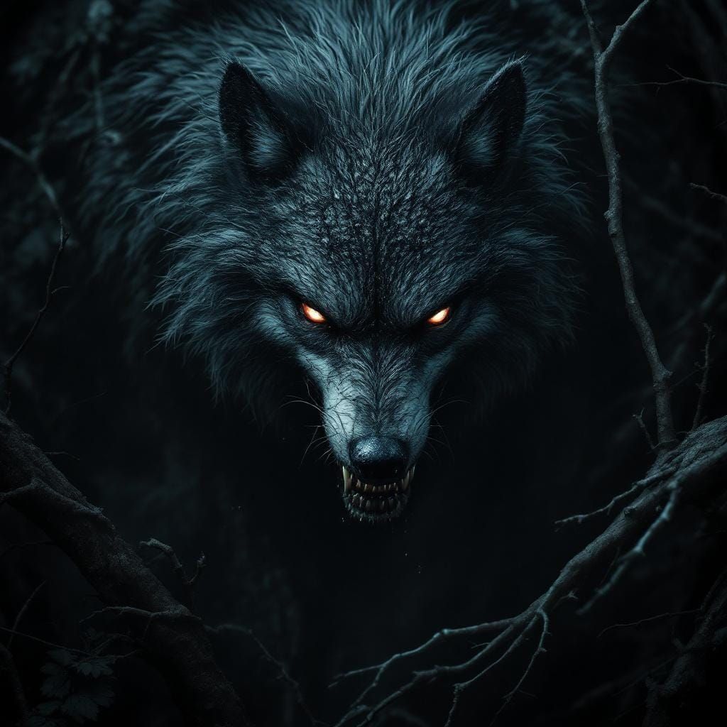 Death as Wolf: Puss in Boots, Hyperrealistic Style