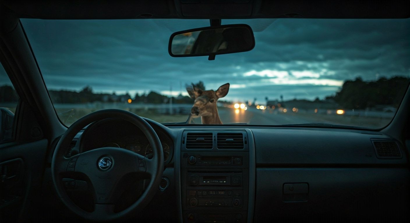 Surreal Car Crash Vision After Drinking