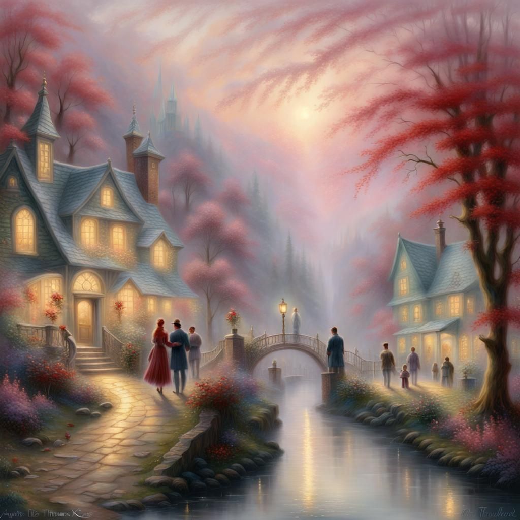 Ethereal Valentine's Day Party in Fantasy Style