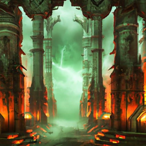 hell in stone