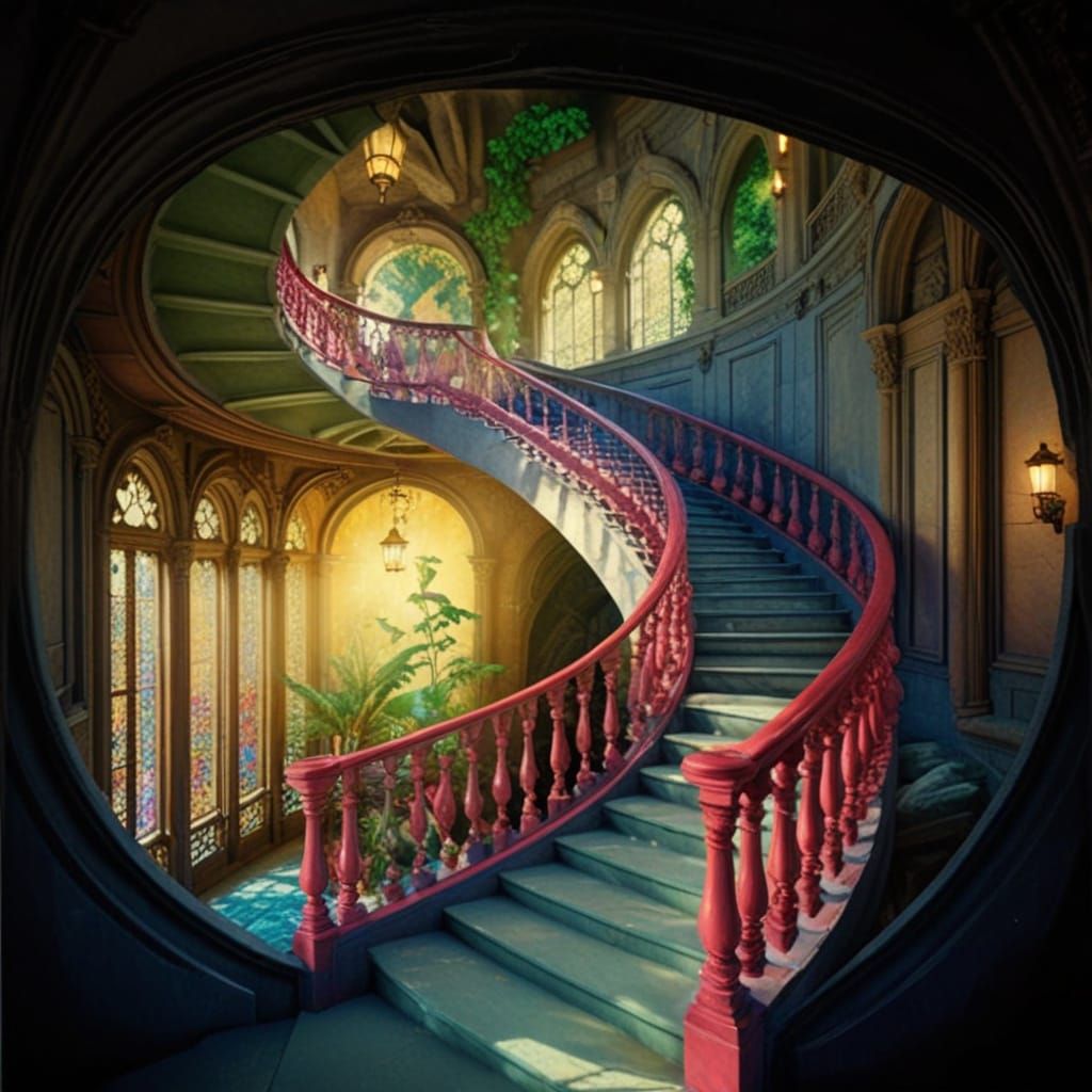 Epic Cinematic Masterpiece: The Giant's Staircase