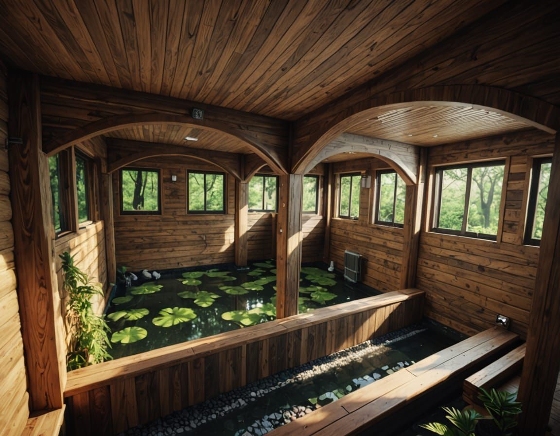 Cozy Spa Area with Cinematic Atmosphere