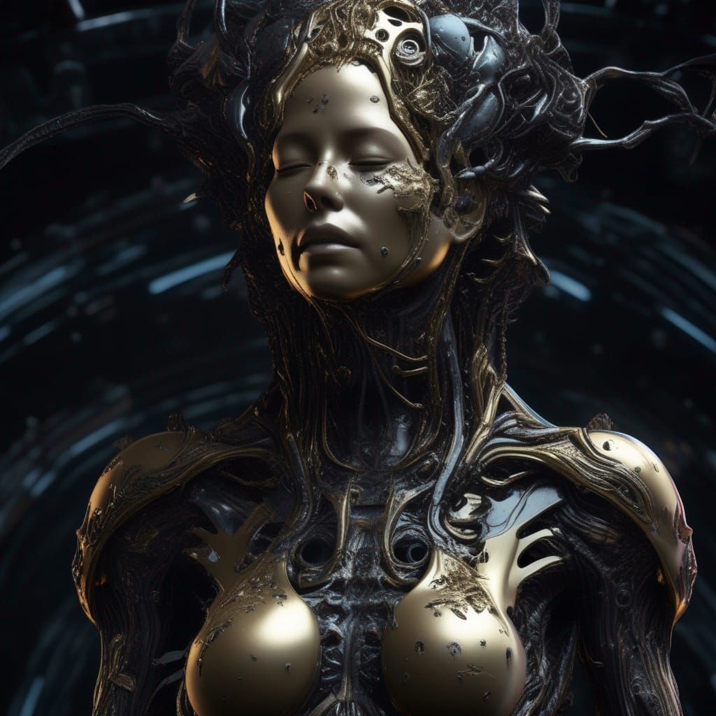 Cyborg goddess