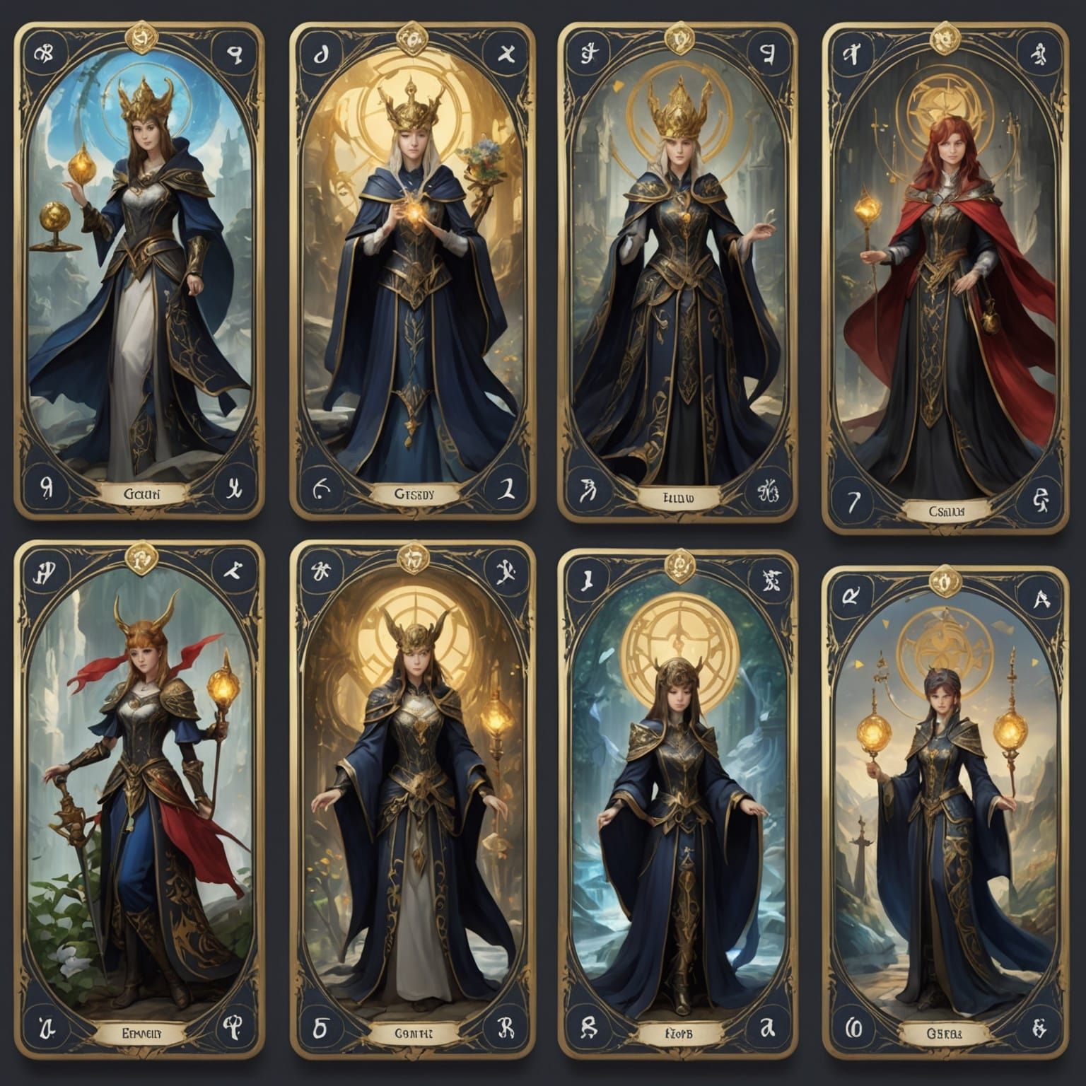 Fantasy Tarot Cards Daily Challenge #674: Aug 17, 2024