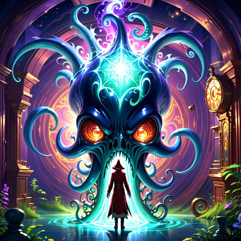 AI Generated Phantasmagorical Dreamscape