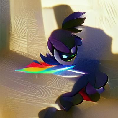 Abstract Shadow Dash AI Art